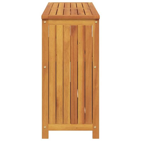 Table console de jardin bois massif d'acacia 110 x 35 x 75 cm - PANGIVO - Image 7