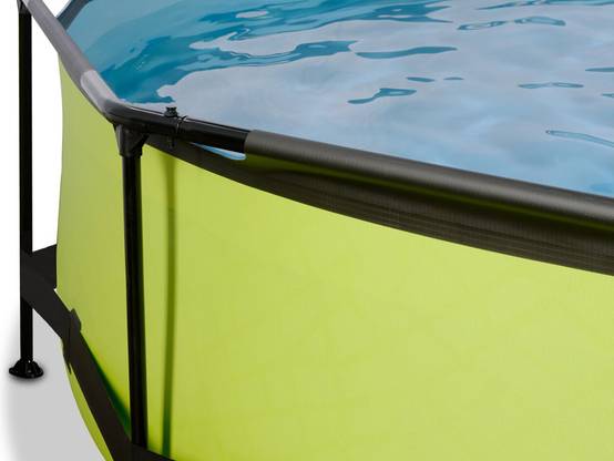Exit Toys - Piscine tubulaire Lime ronde 3,00 x 0,76 m avec dôme - Exit Toys - Image 4
