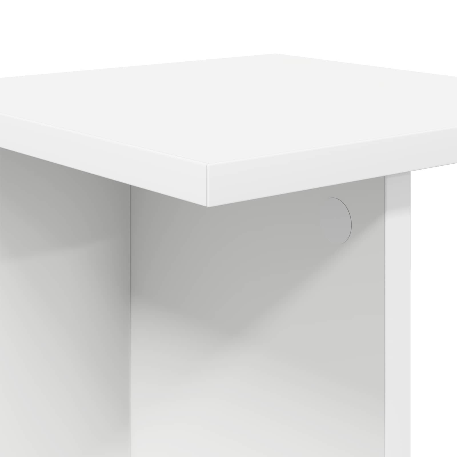 Vidaxl - Support de Plante 2 pcs Blanc 25 x 25,5 x 80,5 cm vidaXL 899643 - Image 10