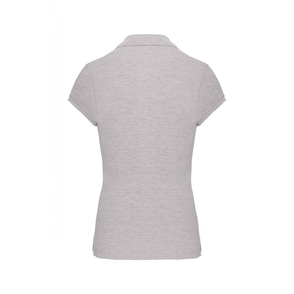 Polo de travail femme Kariban 100% coton Gris XL - Image 2