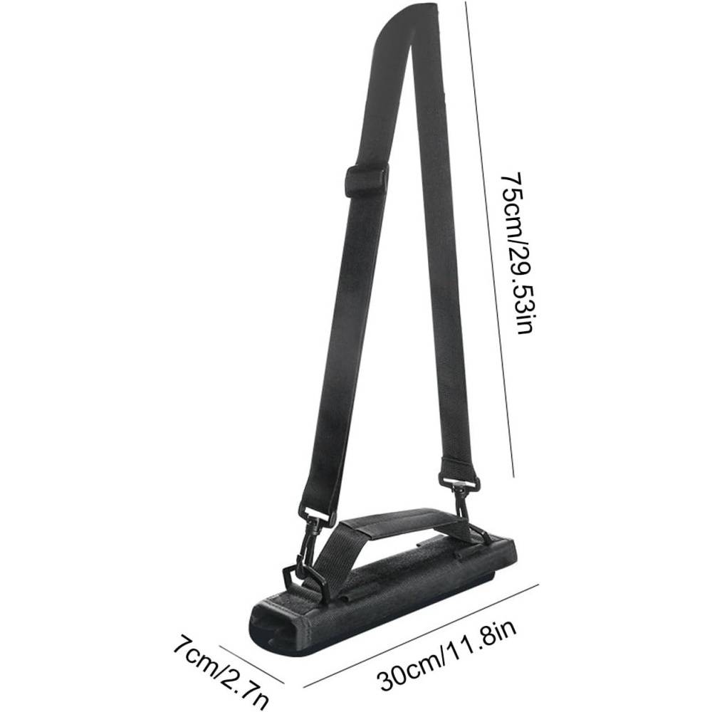 Sac de golf léger - 3 à 6 clubs - Nylon imperméable - Facile à transporter - Homme/Femme/Enfant - Noir - Image 2