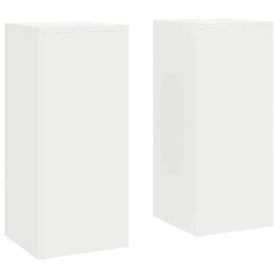 Support plante Prolenta Blanc 24 X 24 X 55 cm - P95017B - Image 2