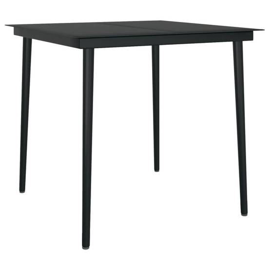 Ensemble Repas 2P Rotin PVC avec Coussins pour Balcon Gris – ComfortXL Outdoor Living - Image 6