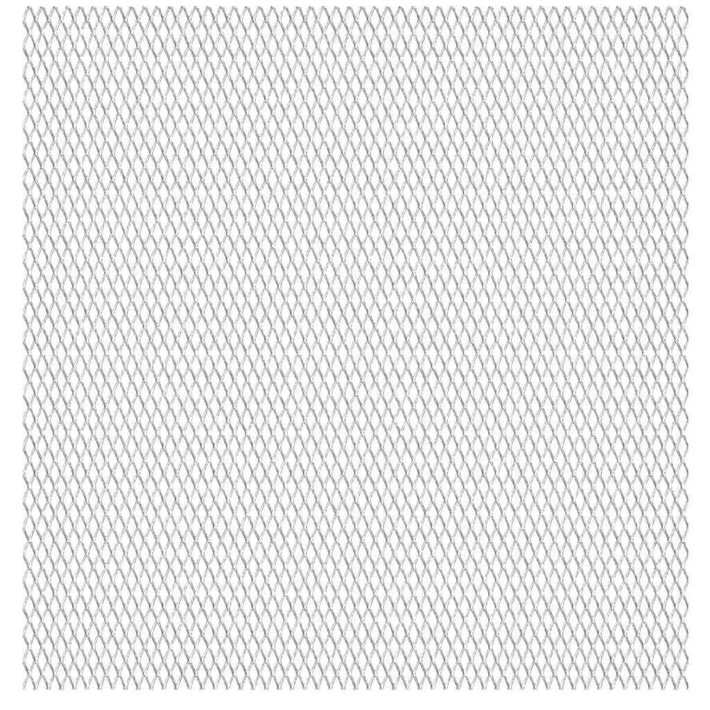 Grillage de jardin - Clôture à treillis - Treillis de jardin Acier inox 100x85 cm 45x20x4 mm - Image 2