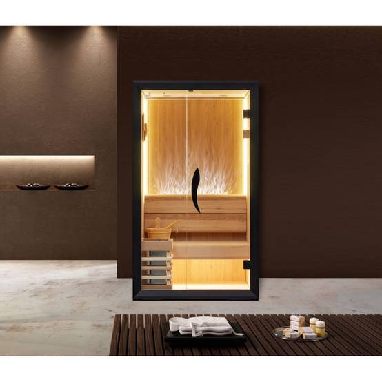 Sauna traditionnel Boreal® CELEST 120 - 1 à 2 places - 120x120x190 cm - Image 1