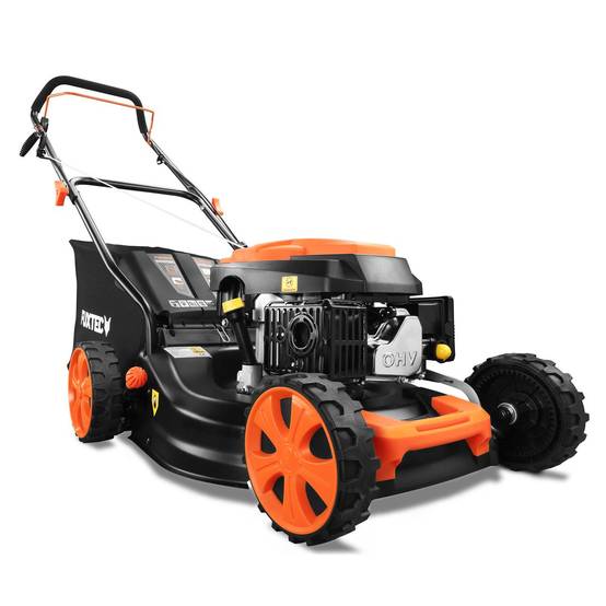 FUXTEC - Tondeuse à Gazon Thermique FUXTEC 146 cm³ 46 cm – Poussée, Bac 50L – Modèle FX-RM4646ECO 3,5 CV - Image 1