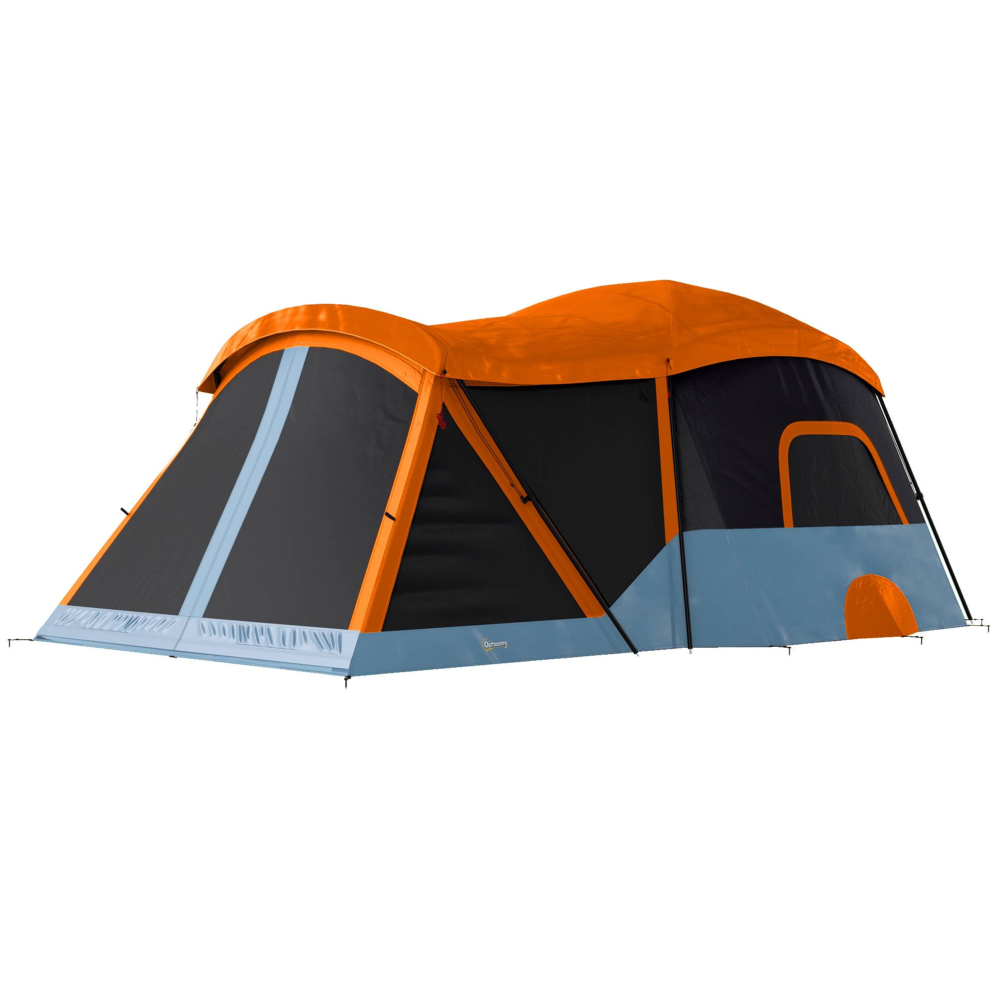 ComfortXL - Tente Tunnel Familiale Polyester Camping 2-4 Personnes Imperméable 3000mm - ComfortXL Outdoor Living - Image 1