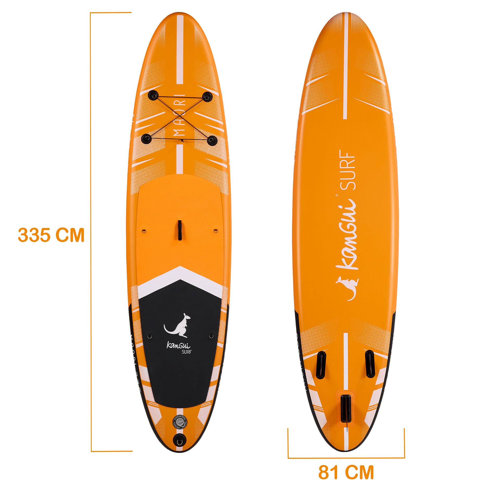Kangui - KANGUI Stand up paddle gonflable SUP avec siege kayak, 335cm - MAORI - Image 4