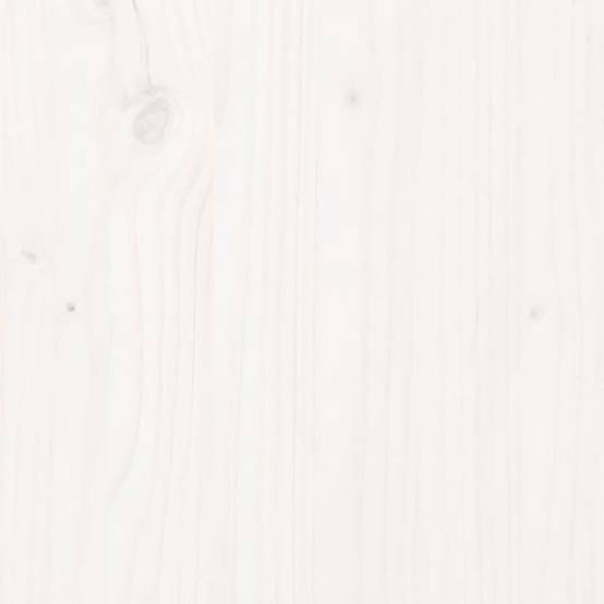 Vidaxl - Banc de jardin blanc 50x44x45 cm bois massif de pin vidaXL 823991 - Image 7