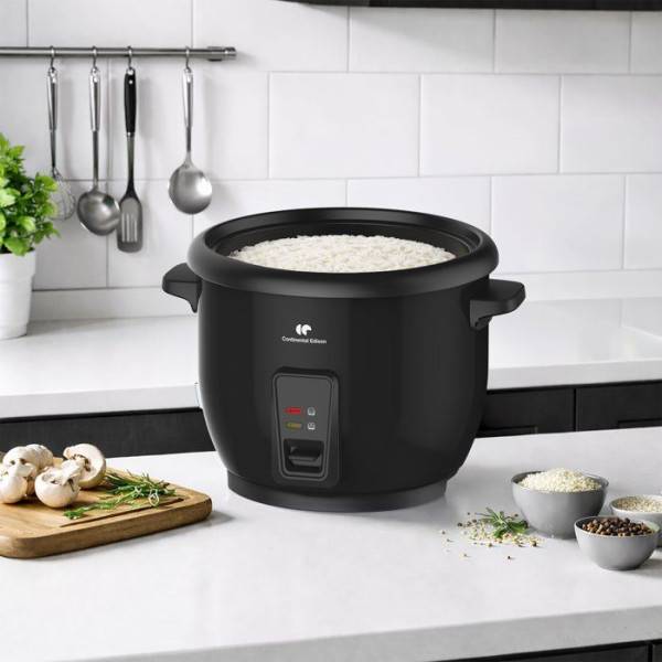Cuiseur de Riz Electrique  - CONTINENTAL EDISON - CECR18B - 700 W - 1,8 L - Avec Panier vapeur - Fonction maintien au chaud - Inox - Image 6