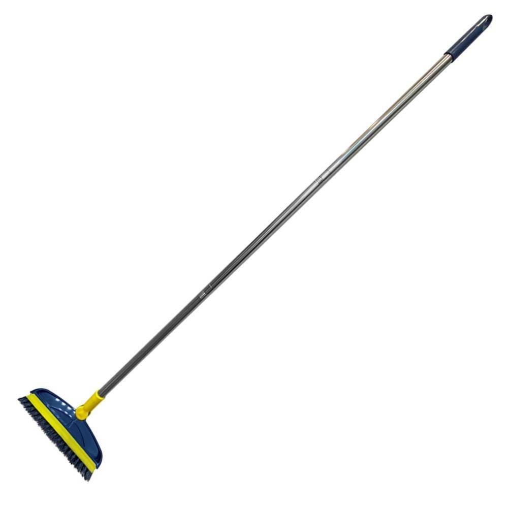 Brosse à récurer avec manche et raclette - Image 1