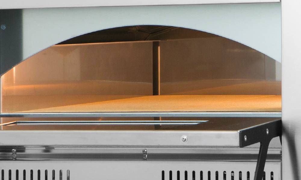 Four à Pizza Gaz - 9 pizzas Ø36cm - 27kW - Resto Italia - Image 2