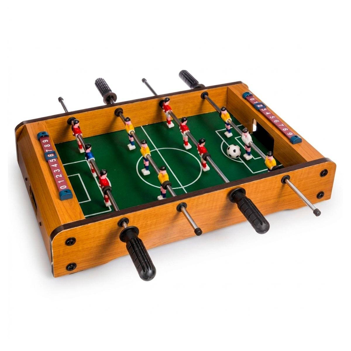 Mini Baby Foot "League" 51cm Naturel - Image 1