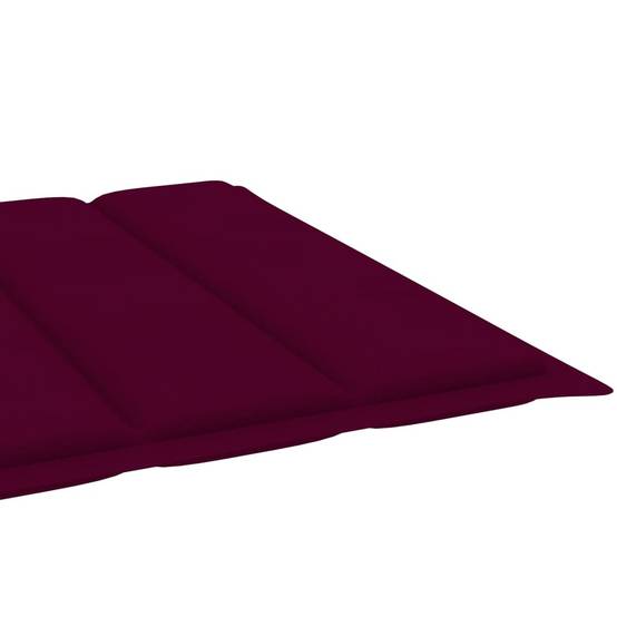Chaise longue | Transat | Bain de soleil de jardin avec table et coussin Pin imprégné - Image 5