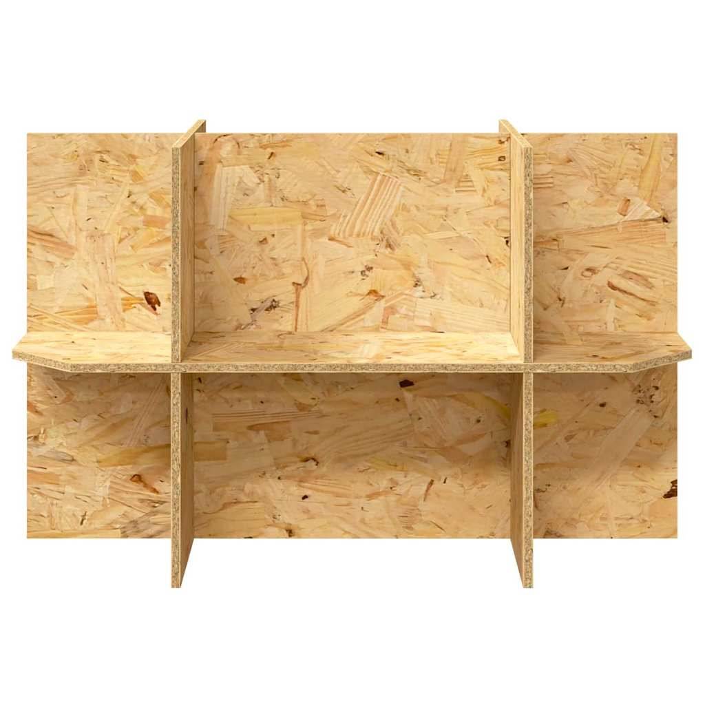 Vidaxl - Base de Terrarium avec étagère Marron 80 x 40 x 50 cm OSB vidaXL 876739 - Image 6