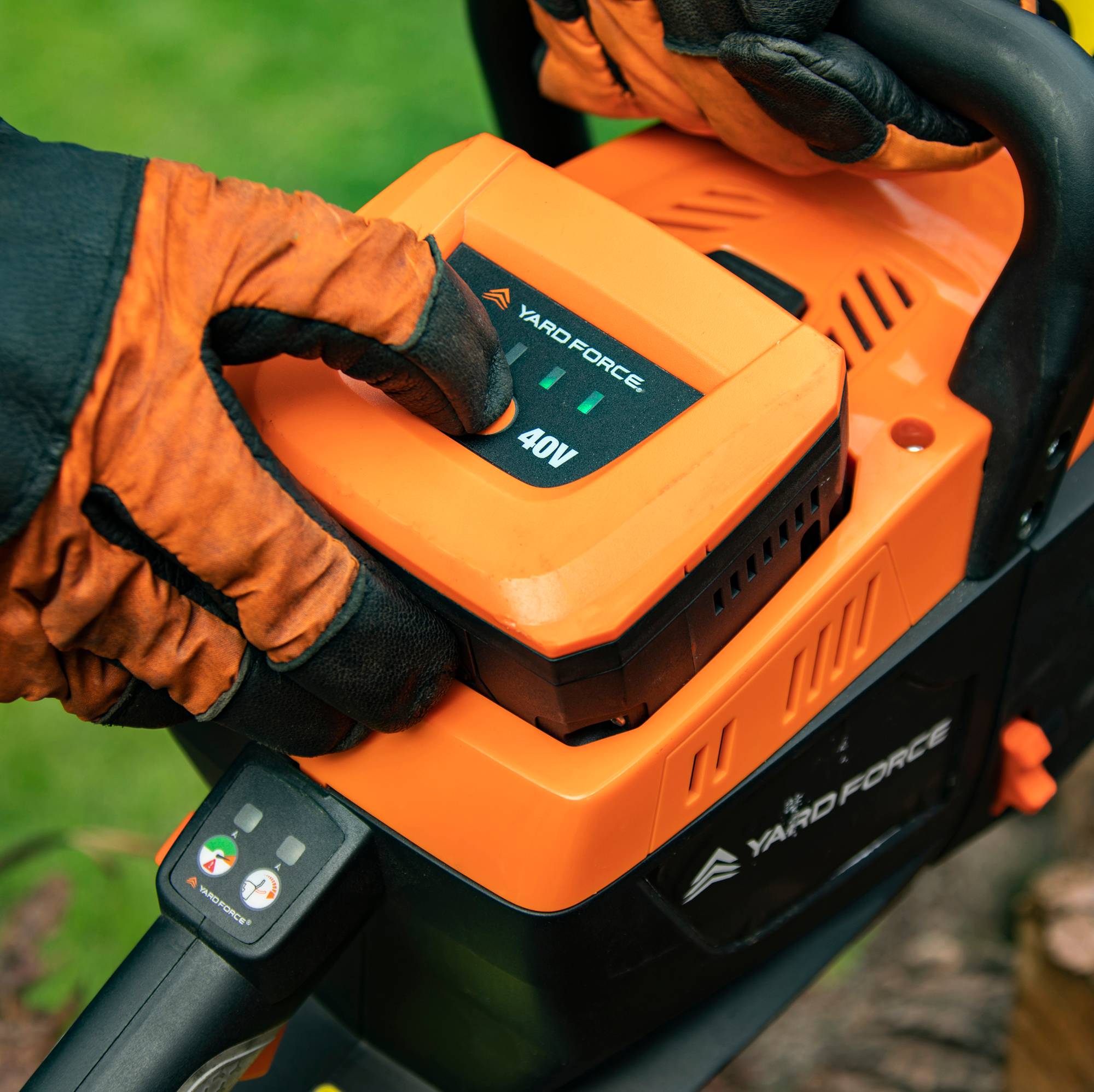 Yard Force - Tronçonneuse sans fil 40V avec guide chaîne oregon de 35cm Yard Force LS G35 - Image 5