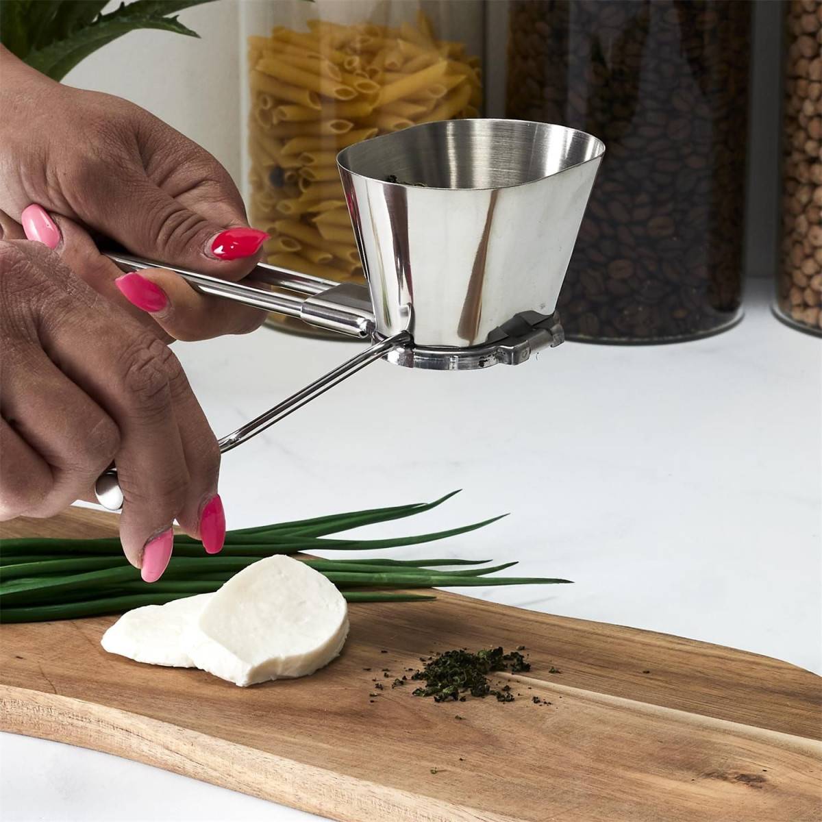 Cook Concept - Moulin à Manivelle "Herbes Aromatiques" 19cm Inox - Image 3