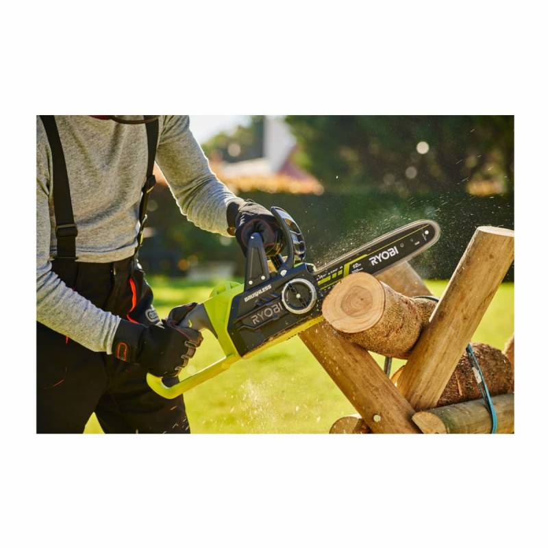Ryobi - Pack RYOBI tronçonneuse 18V One+ OCS1830 - 1 batterie 5.0Ah - 1 chargeur 2.0Ah RC18120-150 - Image 9