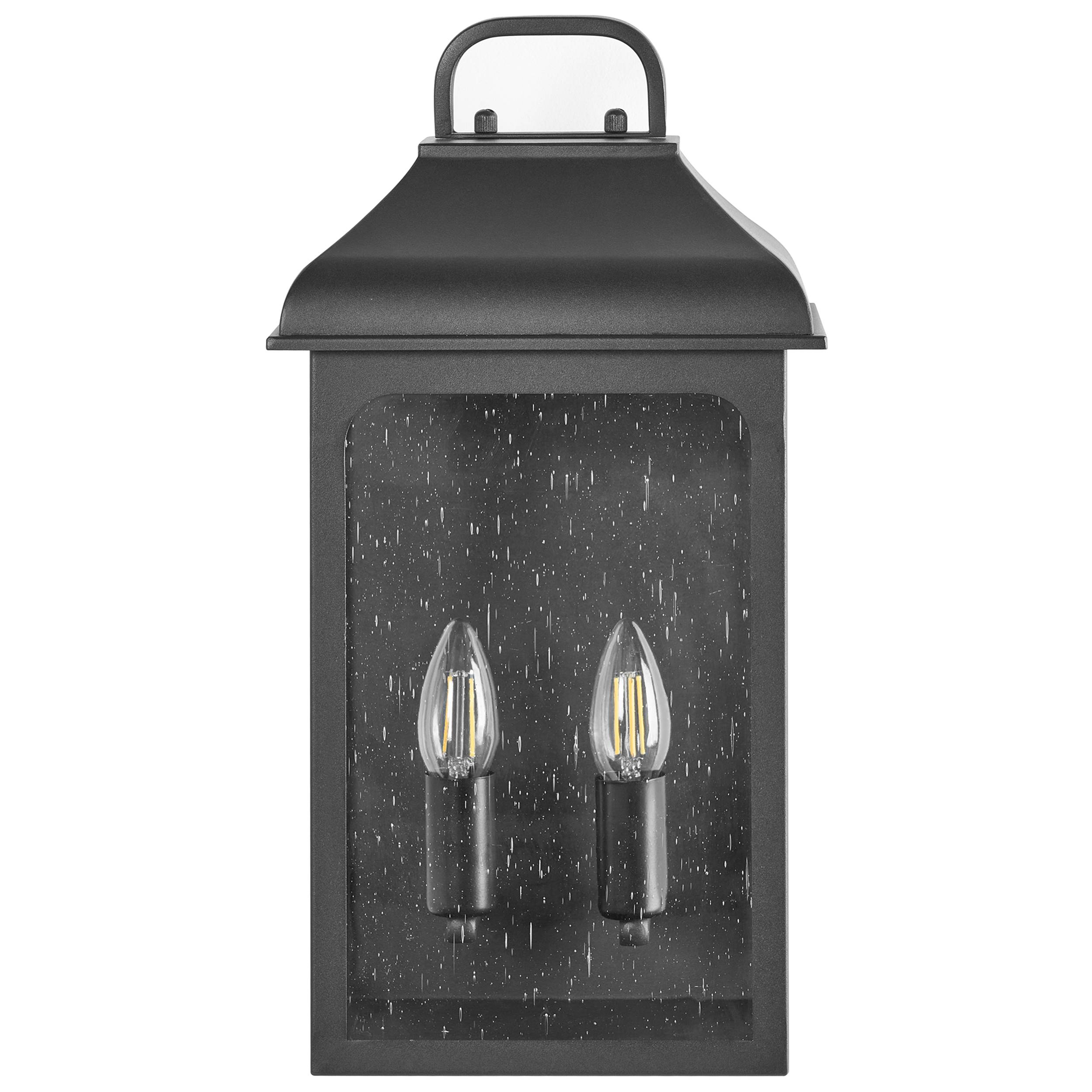 Beliani - Lampe murale pour l'extérieur Aluminium Noir VIDBOL - Beliani - Image 5