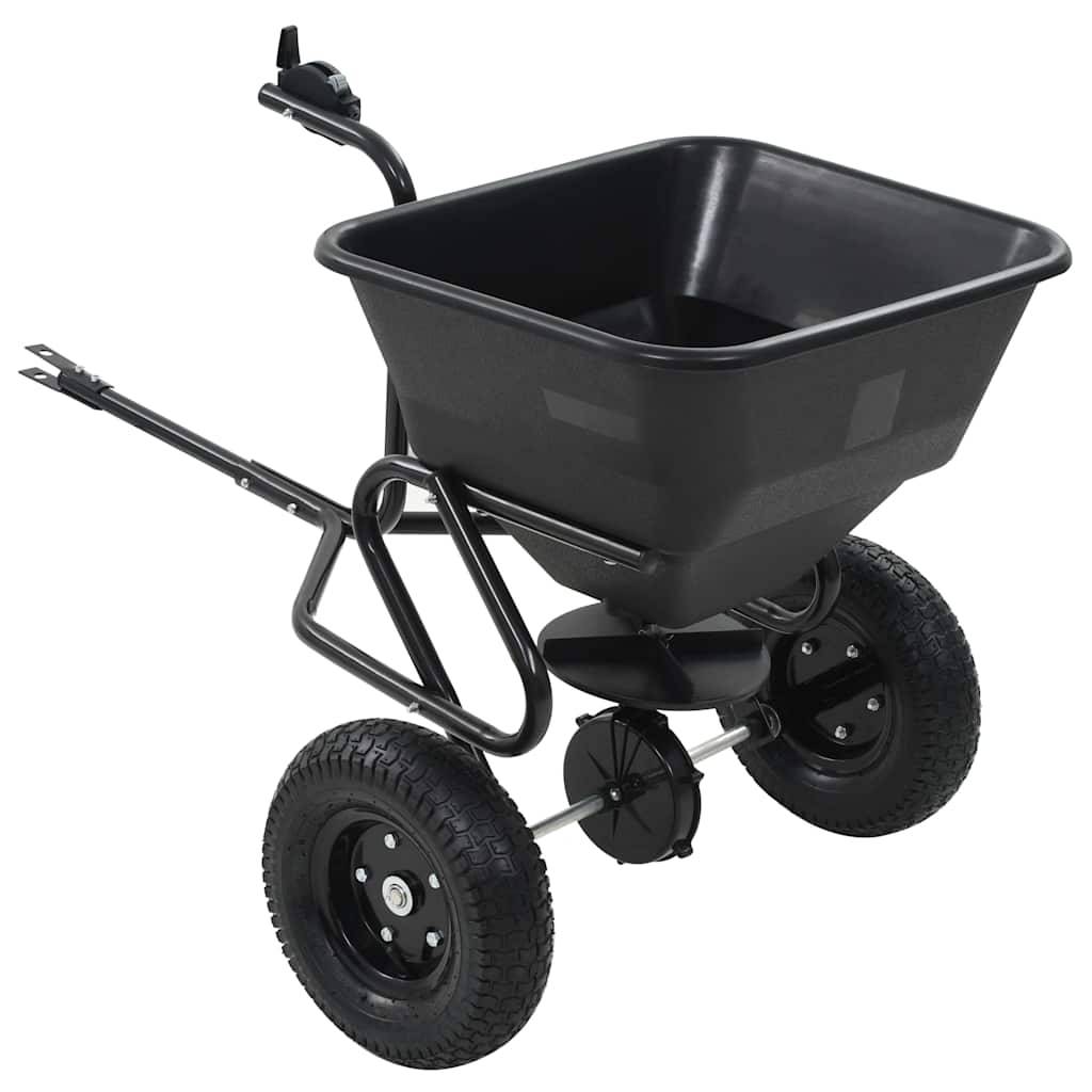 Vidaxl - Distributeur de sel remorqué PVC et acier 125 x 74 x 79 cm 45 L vidaXL 142967 - Image 3