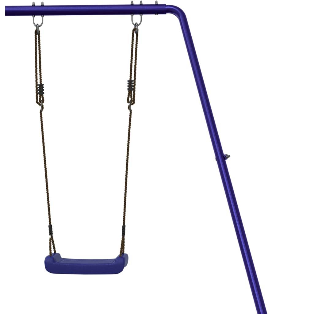 Helloshop26 - Aire de jeux d'extérieur balançoires toboggan portiques robuste jeux jardin 492 x 358 x 238 cm bois de pin imprégné - Image 5