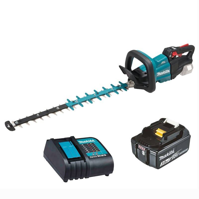 Taille-haie 18V LXT 60 cm - MAKITA - avec 1 batterie 18V 3.0Ah + chargeur - DUH602SF - Image 1