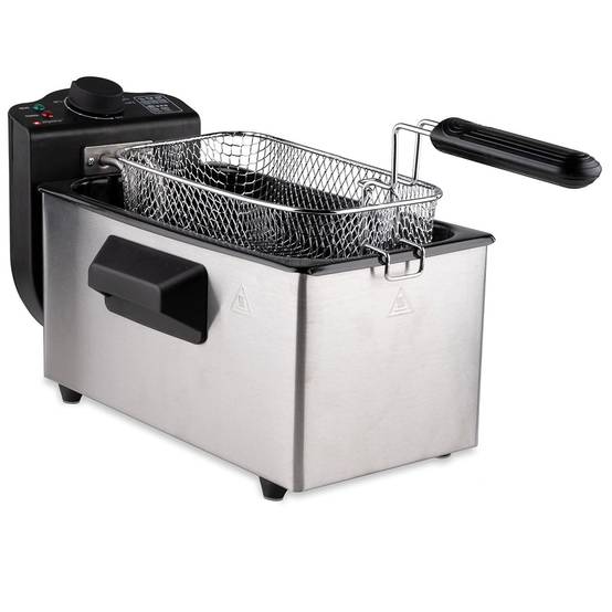 Alpina - Friteuse électrique à huile Cuve 3L 2000W 190°C ALPINA - Image 1