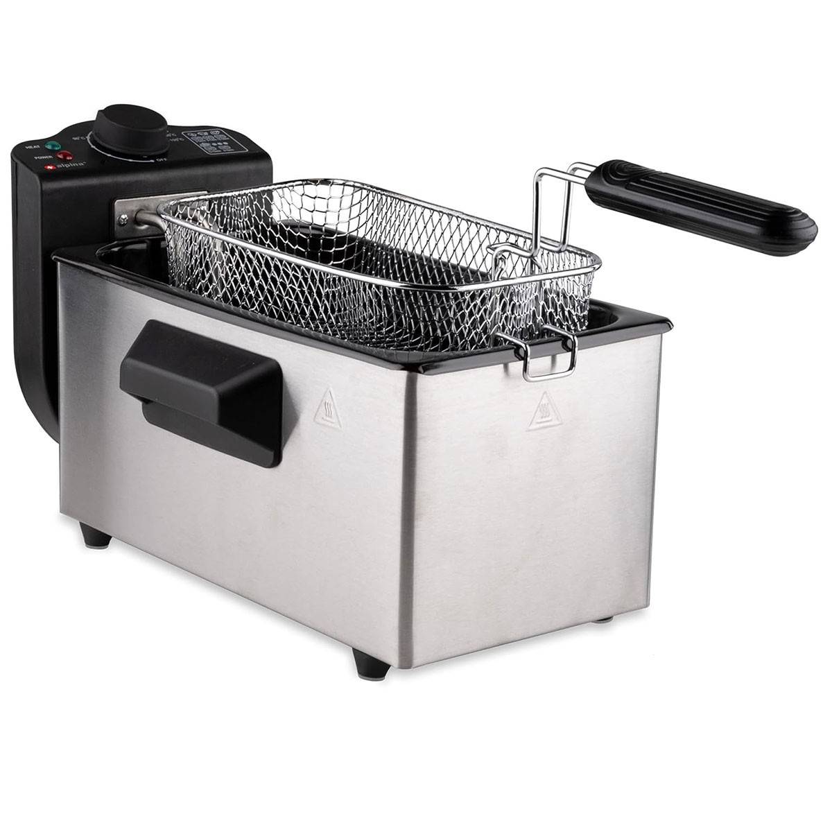 Alpina - Friteuse électrique à huile Cuve 3L 2000W 190°C ALPINA - Image 1