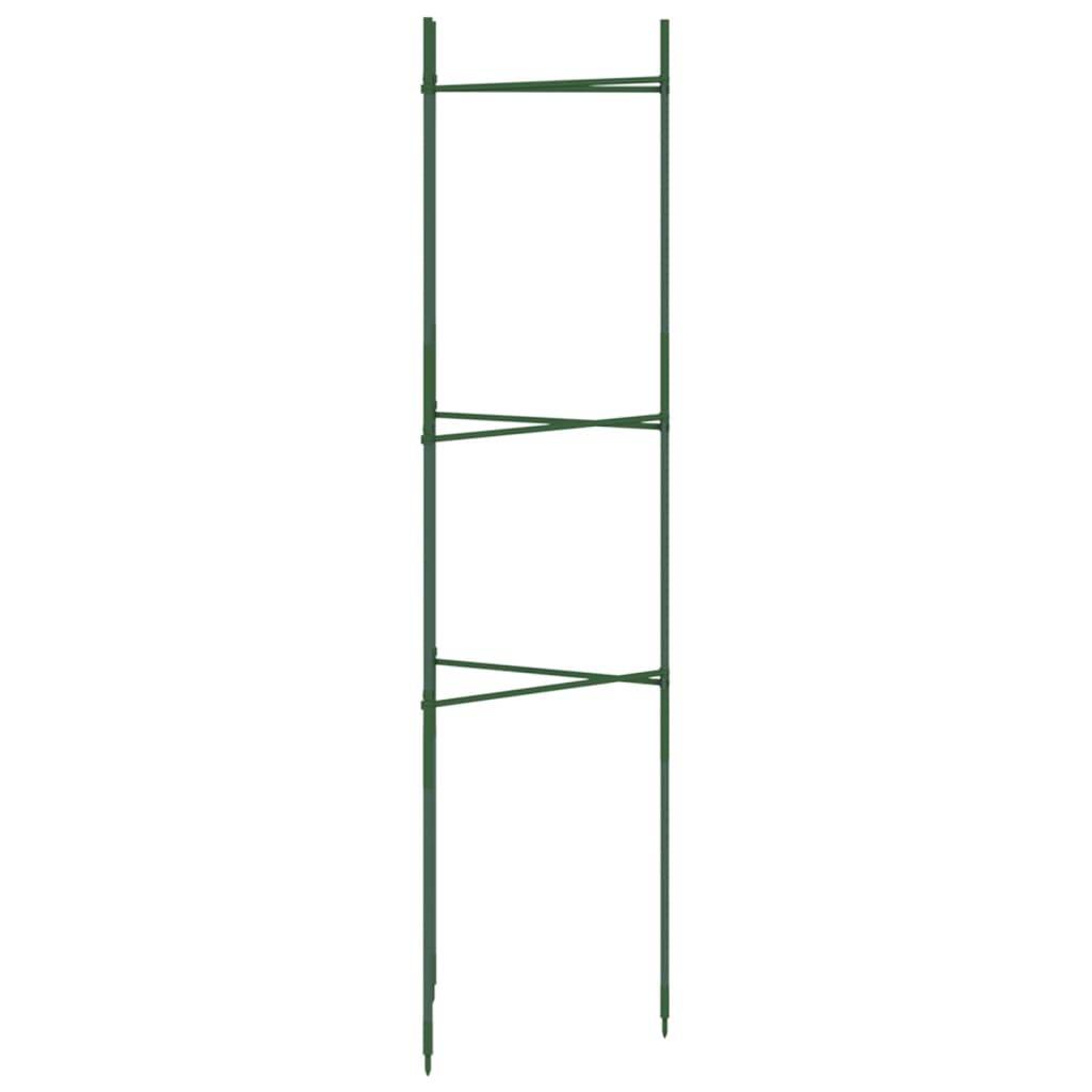 Lot de 6 Cages à Tomates en Acier Support Vertical Ajustable pour Potager et Serre Vert 116 cm – ComfortXL Outdoor Living - Image 4