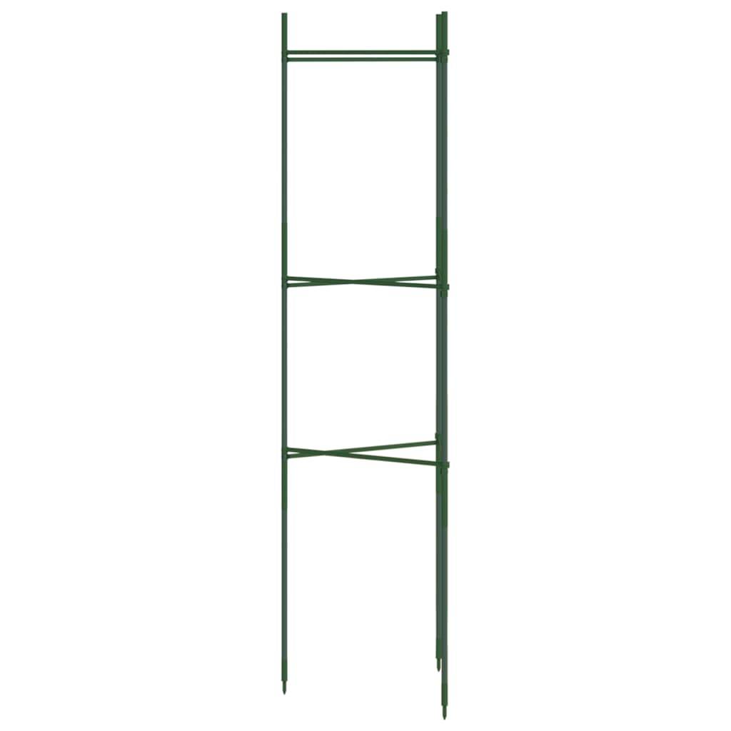Lot de 6 Cages à Tomates en Acier Support Vertical Ajustable pour Potager et Serre Vert 116 cm – ComfortXL Outdoor Living - Image 6
