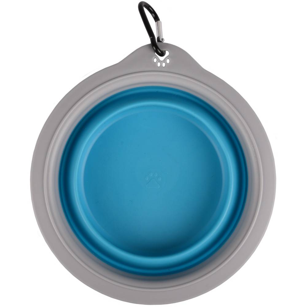 Flamingo - Gamelle de transport BUBO 625 ml. pour chien. couleur bleu/ gris. - Image 6