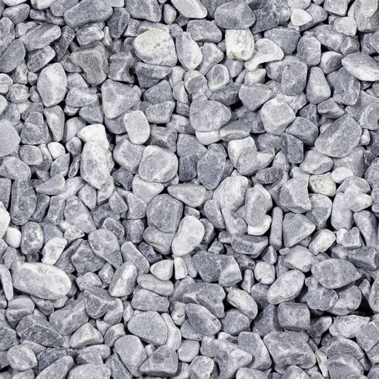 Galet Marbre Bleu / Gris 16-25 mm - Lot de 4 big bag de 500 kg (30 m²) - RO'MA NATURE