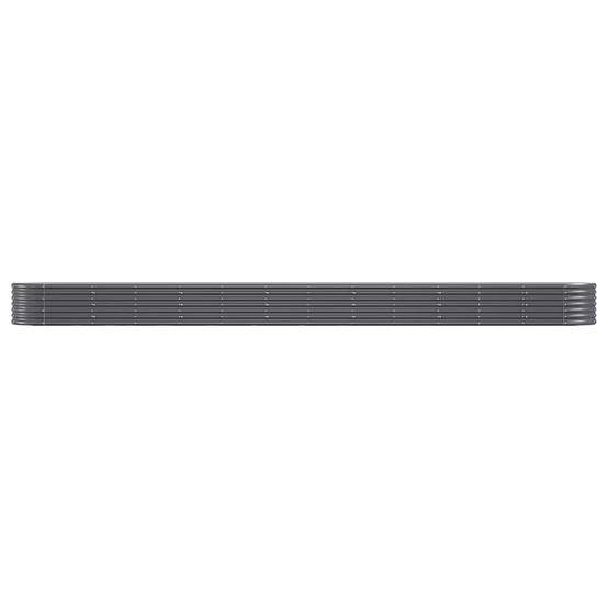 Carré potager ovale acier galvanisé jardin Anthracite 512x80x36 cm – ComfortXL Outdoor Living - Image 3