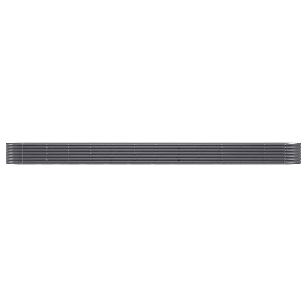 Carré potager ovale acier galvanisé jardin Anthracite 512x80x36 cm – ComfortXL Outdoor Living - Image 3