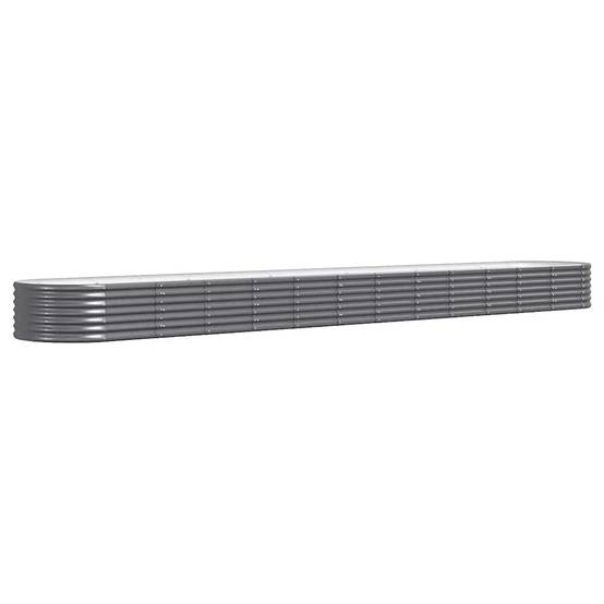 Carré potager ovale acier galvanisé jardin Anthracite 512x80x36 cm – ComfortXL Outdoor Living - Image 2