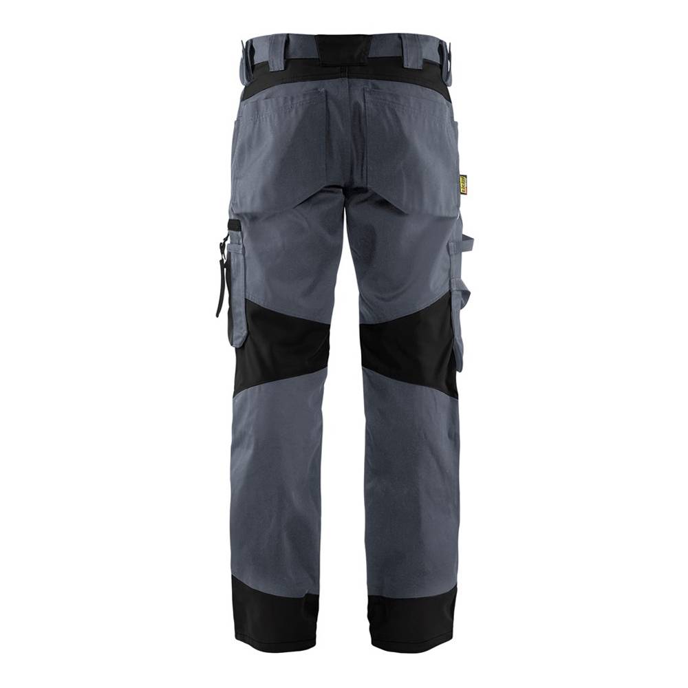 Pantalon artisan BLAKLADER Sans poches flottantes T.52 - GRIS CLAIR/NOIR - 155618609499-52 - Image 3