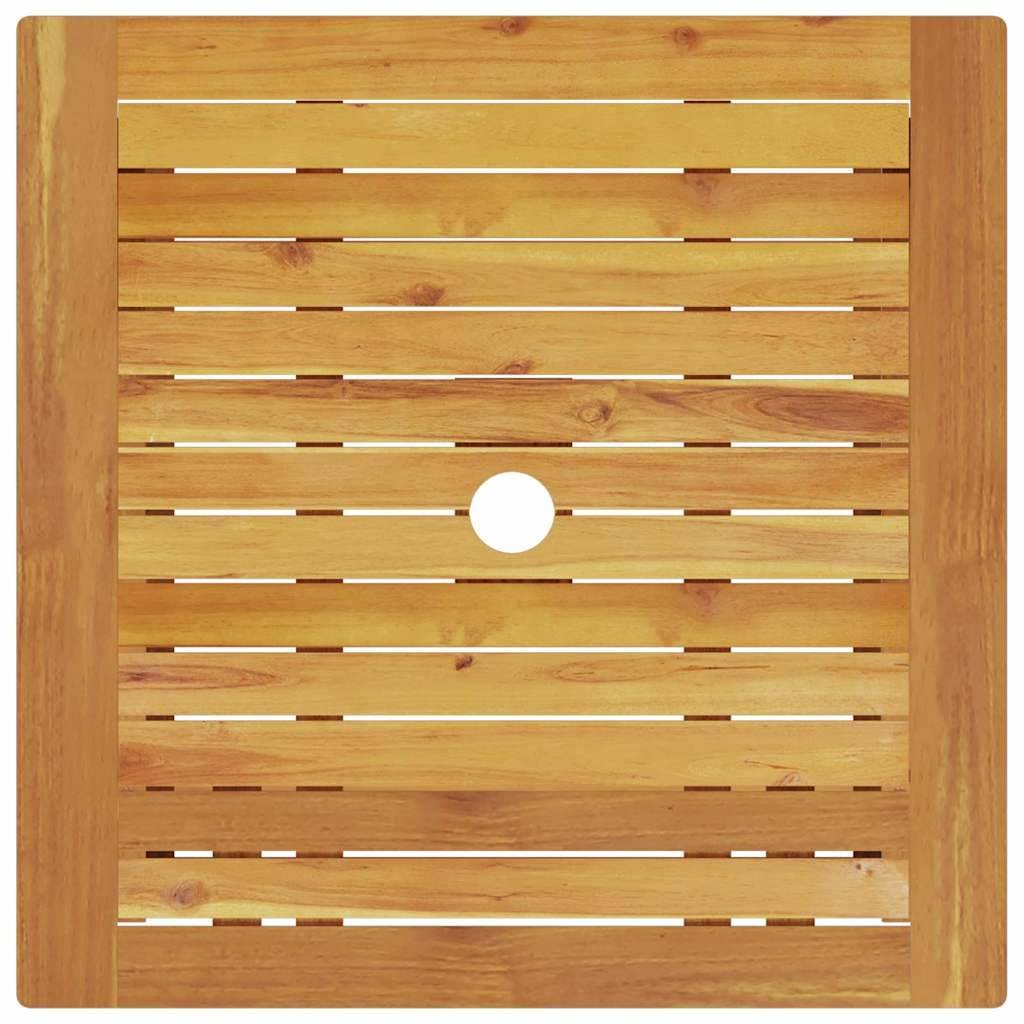 Vidaxl - Ensemble bistro pliant 3 pcs-Salons de jardin Marron Bois d'Acacia Massif 206267 - Image 8