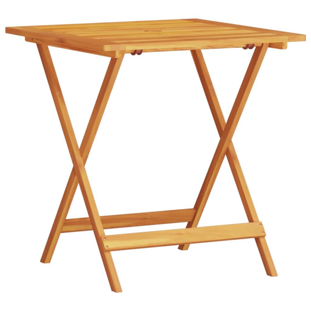 Vidaxl - Ensemble bistro pliant 3 pcs-Salons de jardin Marron Bois d'Acacia Massif 206267 - Image 6