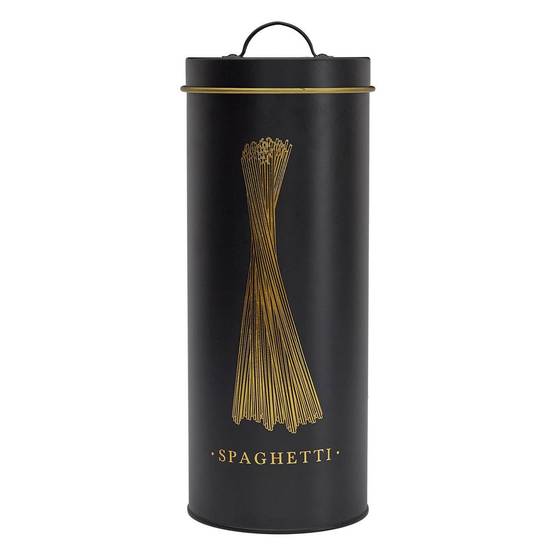 Cook Concept - Boîte à Spaghetti en Métal "Lounge" 31cm Noir - Image 1