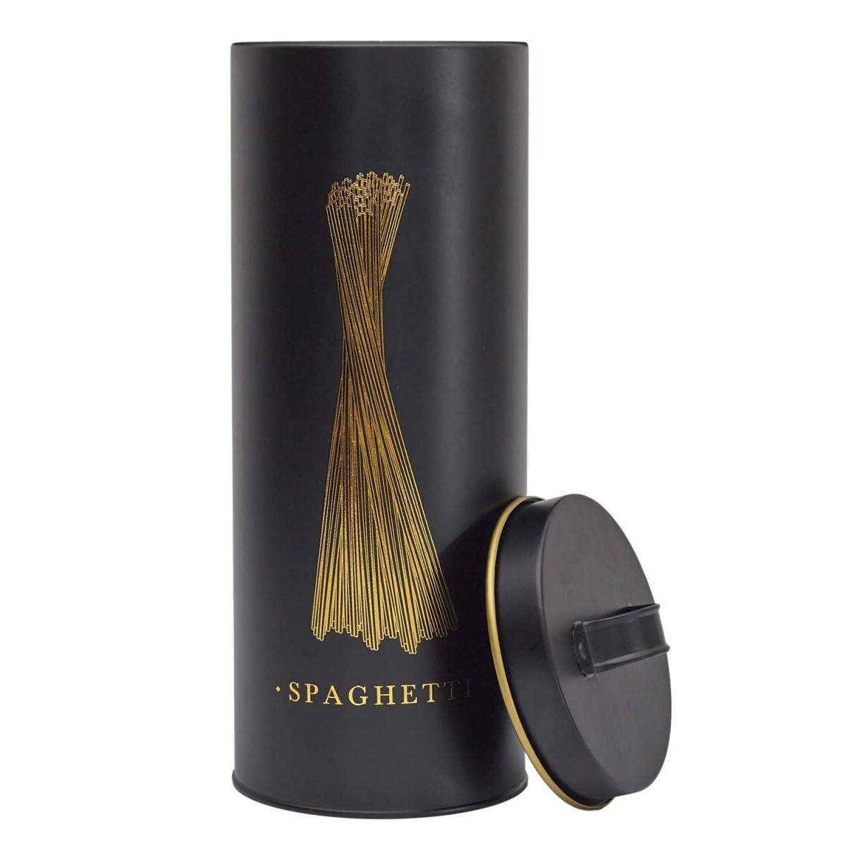 Cook Concept - Boîte à Spaghetti en Métal "Lounge" 31cm Noir - Image 2