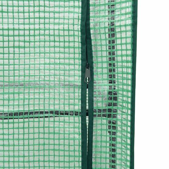 Bac Potager sur Pieds avec Housse de Serre, Imitation Rotin Gris Clair 80cm – ComfortXL Outdoor Living - Image 8