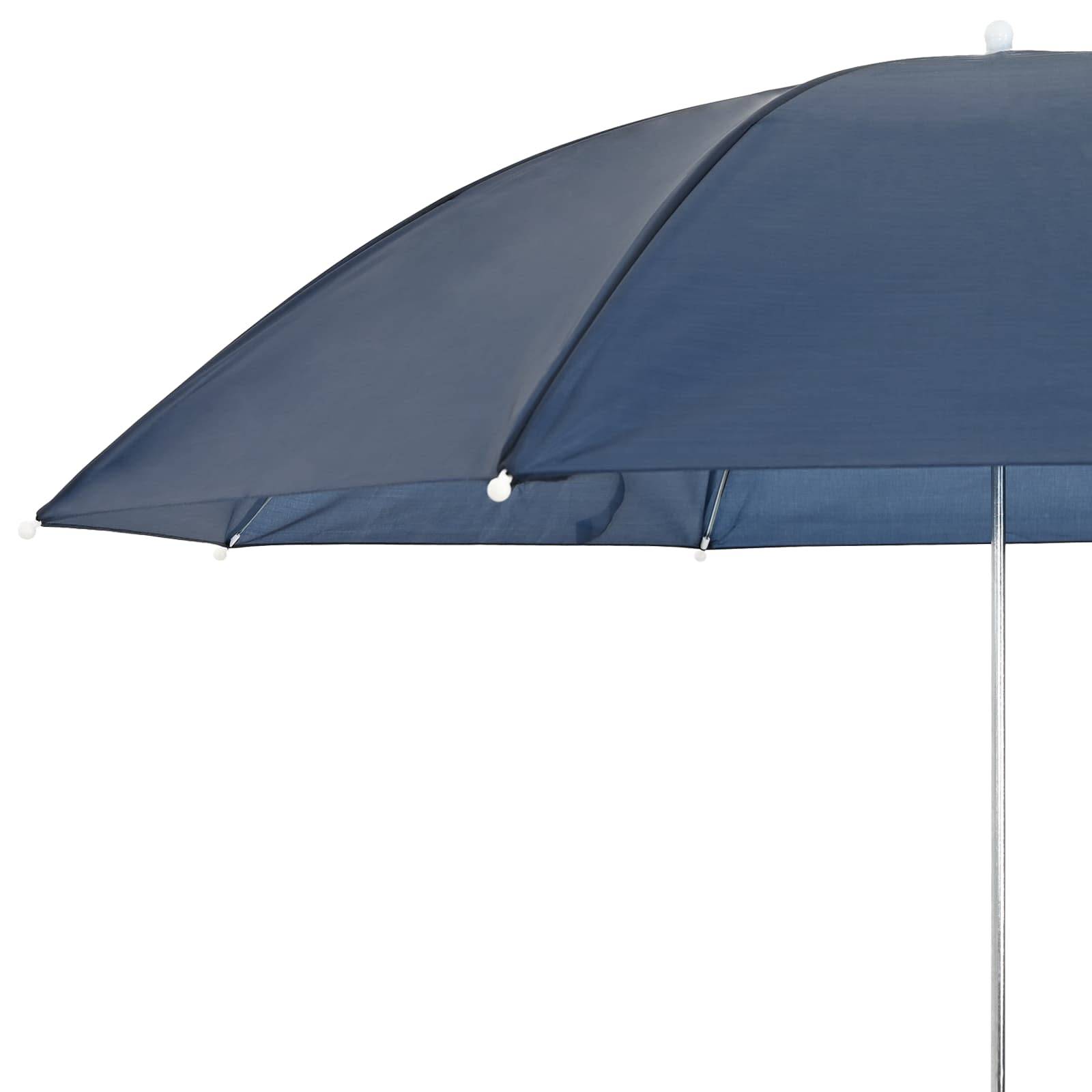 PANGIVO - Lot de 2 parasols à pince polyester bleu marine 105 x 105 x 86 cm - PANGIVO - Image 5