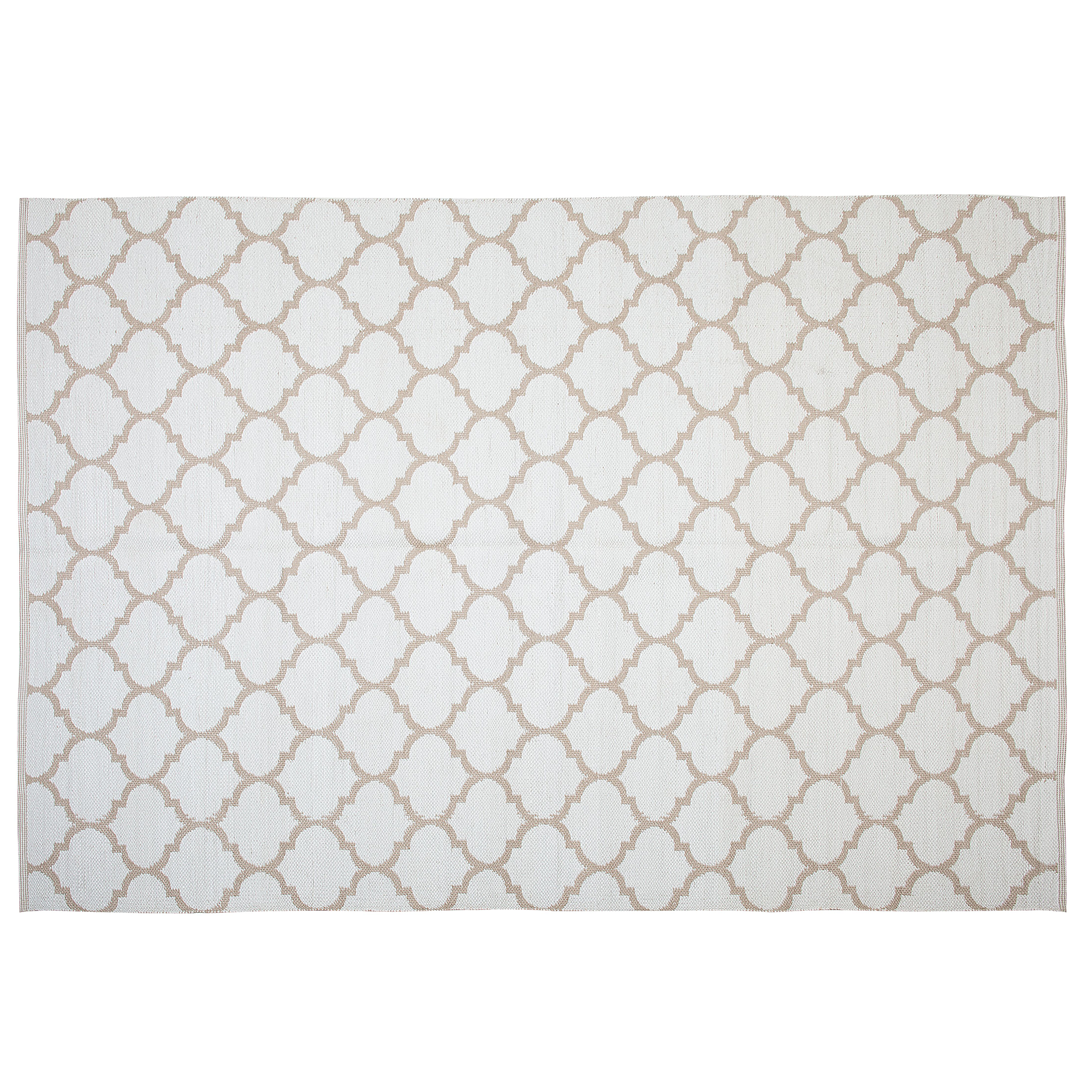 Beliani - Tapis d'extérieur Polypropylène Beige AKSU - Beliani - Image 1