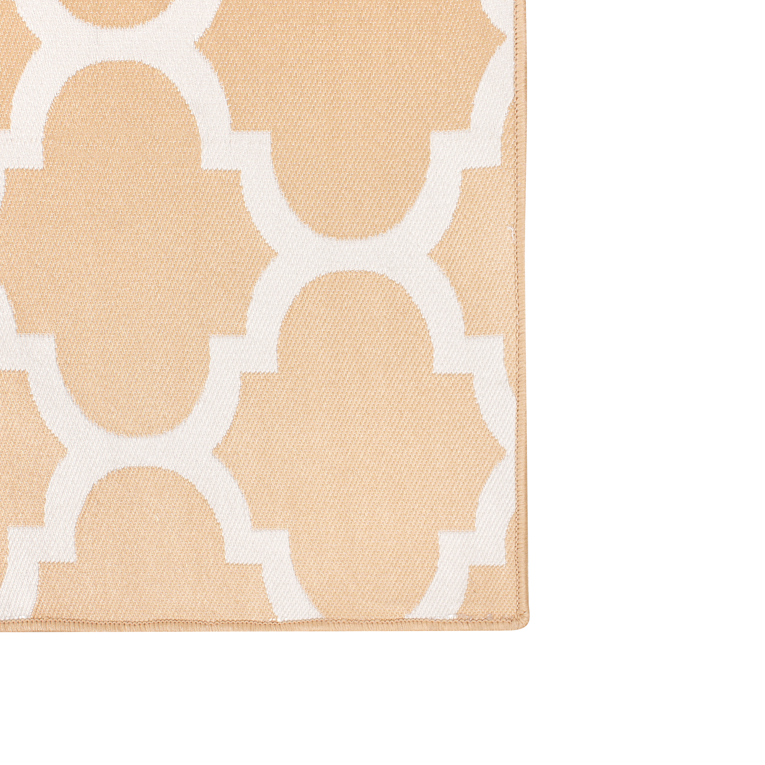 Beliani - Tapis d'extérieur Polypropylène Beige AKSU - Beliani - Image 4