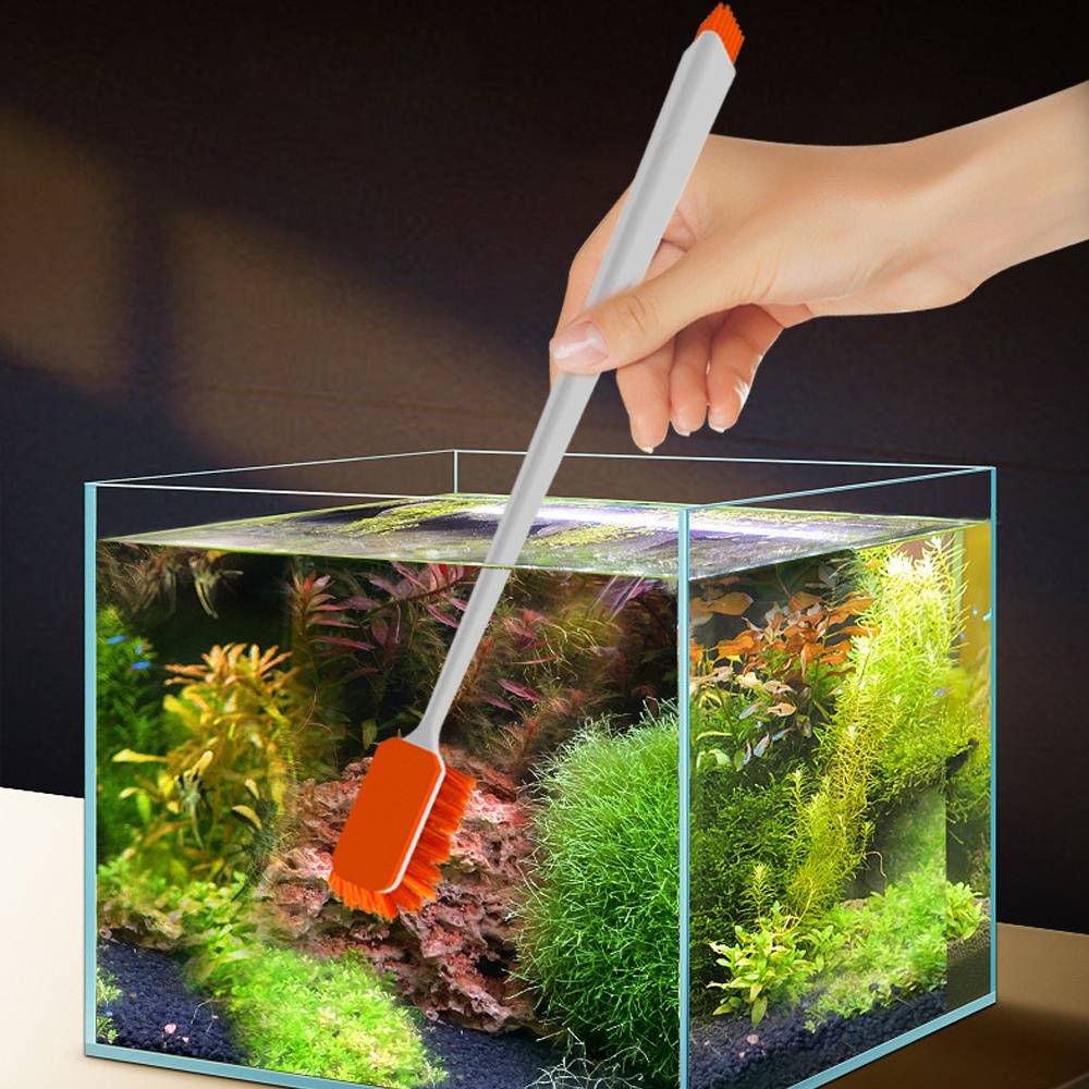 Brosse de nettoyage pour aquarium Long MCBOSON - Image 1