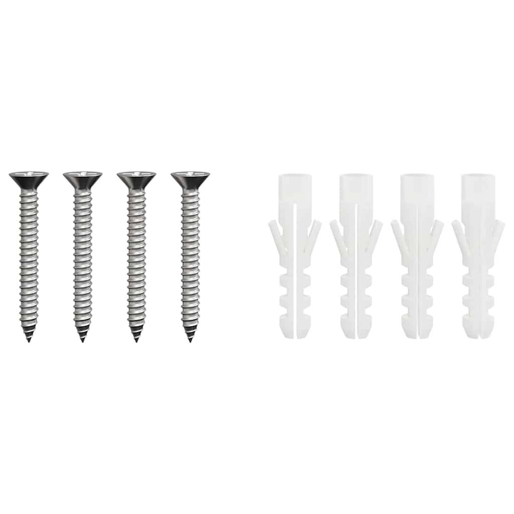 Extension de Conduit de Cheminée Acier Inox pour Jardin et Terrasse 31x31x50 cm Argenté - ComfortXL Outdoor Living - Image 5