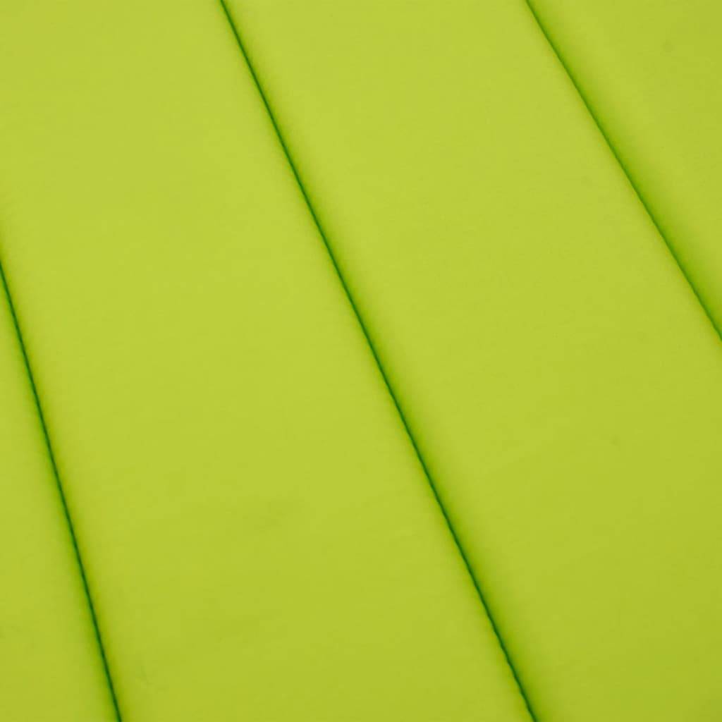 Coussin Bain de soleil | Coussin de chaise longue vert vif 186x58x4 cm tissu oxford Maison Chic - Image 6