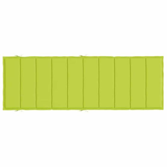 Coussin Bain de soleil | Coussin de chaise longue vert vif 186x58x4 cm tissu oxford Maison Chic - Image 5