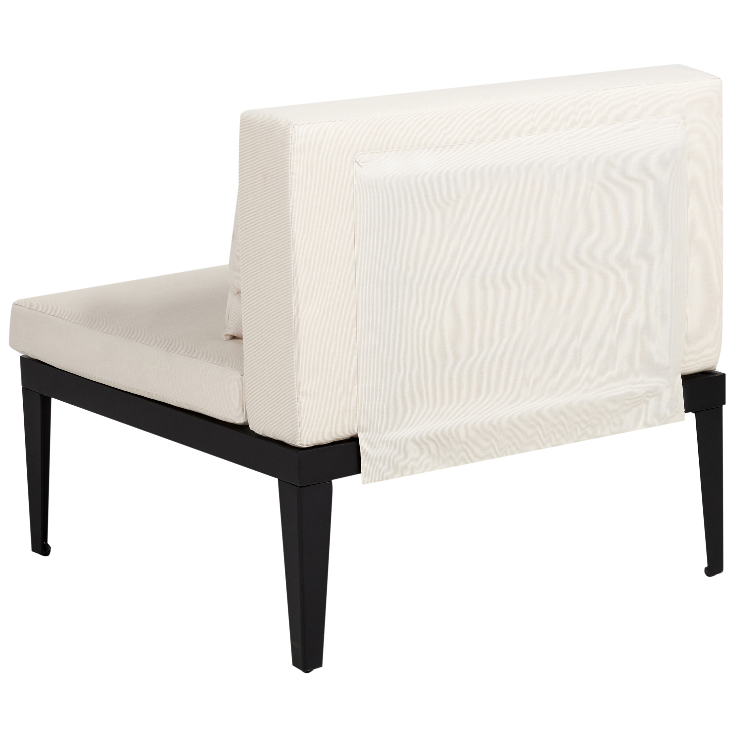 Canapé d'angle en bois avec table basse - Image 8
