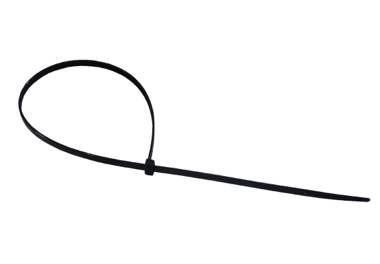 Liens noir 4.8mm x 450mm - Type collier électricien 4.8mm Noir